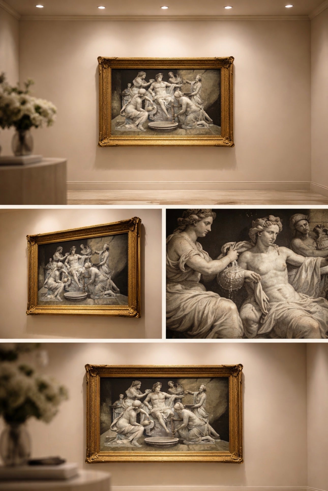 Apollo Tended by the nymphs